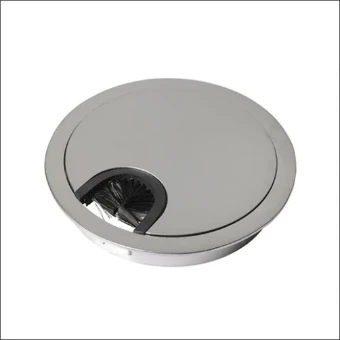 90.45012 INDESQ KABELDOORVOER 80MM METAAL ALU