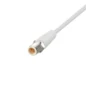  IFM AANSL KABEL M12 RECHT MALE 2M