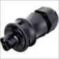  WIELAND RST20I3 KABELSTEKER MALE ZWART