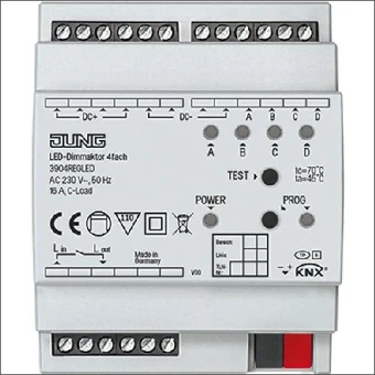3904 REG LED JUNG DIMACTOR LED 4V DINR