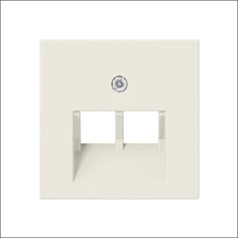 A 569-2 BFPLUA JUNG AFDEKPLAAT AS 2V UAE WT