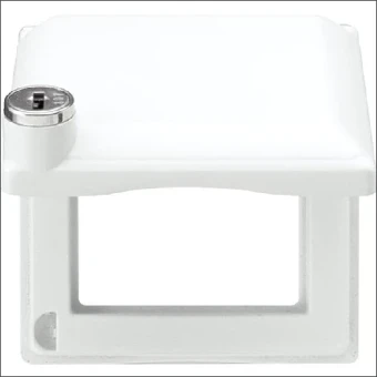 AS 581 BFKLSL WW JUNG KLAPDEKSEL AS500 ALPINE WIT