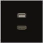  JUNG CENTR PL LS990 ZW HDMI USB