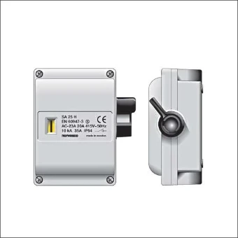 SA425 NORWESCO WERKSCHAKELAAR 25A 415V4P IP54