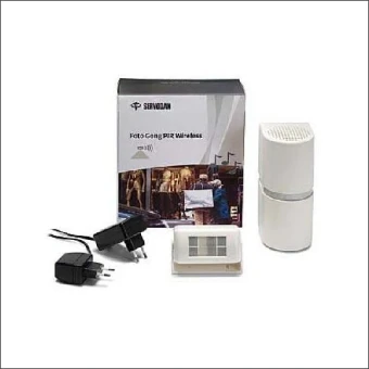 33-450 SERVODAN GONG DRAADLOOS+PIR 230V/12VDC