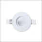  INTERLIGHT FRAME MR16 90MM ROND IP65 WIT