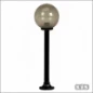  KS TUINLAMP GLOBE E27 POLYC ZW