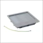  LEGRAND DEKSELSET METAAL VIERKANT 16/2