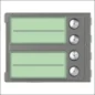  BTICINO FRONTPLAAT 4 OPR SFERA