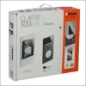  BTICINO KIT MET ZWARTE LINEA 3000 RAL9