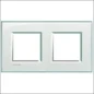  BTICINO LL RECHT AFDEKR AQUAMARINE 2X2