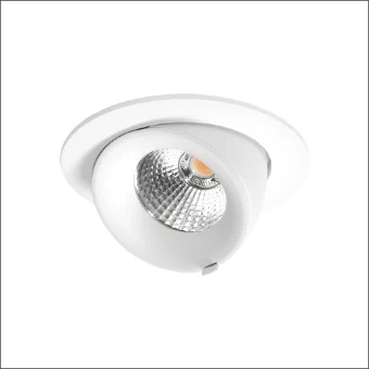 2.11.2978 LUMIPARTS LED SPOT TONDO WIT 500MA 9W 4K