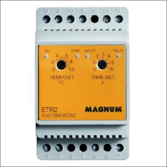 ETR 2 MAGNUM THERMOSTAAT DINR TEMP/VOCHT