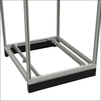 A0060-000002-900-1 MINKELS 800MM SOKKELHOEKSTUK MET SOKKE