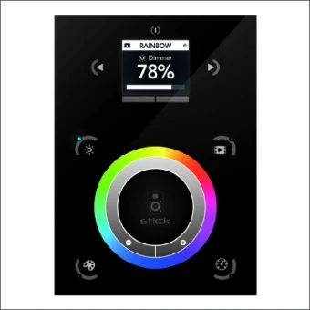 41070171 PROLUMIA STICK 3 ZWARTDMX CONTROLLER
