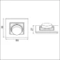  PROLUMIA RF WALL STICKER PANEL