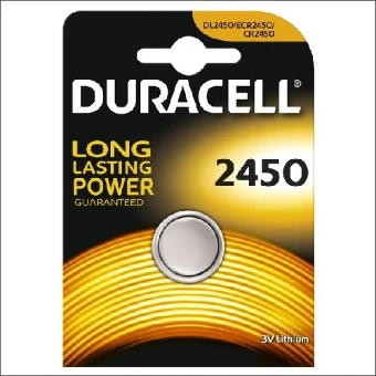 DL24 50 DURACELL BATTERIJ LITH CR2450 3V 1=1ST1