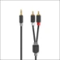  NEDIS AUDIOKABEL 3.5M-2XRCAM 10M