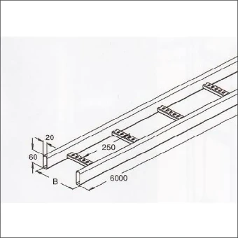 ALROUND 40012 NIEDAX KABELLADDER VC60 200 L=6M