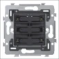  NIKO DRUKKNOP VIERV. 24V+LED