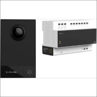 510-01001 NIKO VIDEOKIT 2-DR CONTR+BUITENPOST