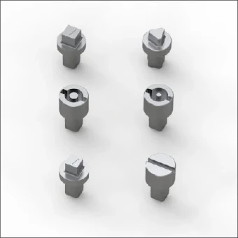 ALIS524 NVENT HOFF BINNENWERK DRIEKANT 8MM RVS