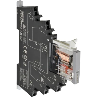 G2RVSR501DC24BYOMB OMRON SLIMLINE RELAY 6MM INCL. SOCKE