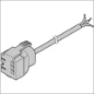  PANASONIC NETSPANNINGSKABEL FX301-501 2M