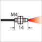  PANASONIC SENSOR FIBER REFL M4+2M
