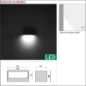  PIL QUASAR 20 LED-12 5W 3000K MON