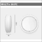  PIL ARM OPB LED 14W 3000K PC WT+ND