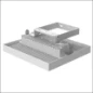 3107443 PIL LAMA+ KIT WAND/PLAFONDSTEUN LA