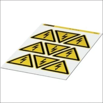 PML-W101 (100X100) PHOENIX WAARSCHUWINGSSCHILDJE VELLEN G
