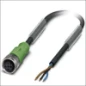 SAC-3P- 3 0-PUR/M12F PHOENIX SENSOR-/ACTORKABEL 3-POLIG PUR