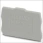 D-MPT 1.5/S PHOENIX AFSLUITPLAAT LENGTE: 33 6MM BR