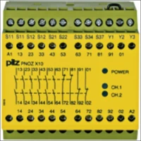 PILZ, PNOZ X10 24VDC 6n/o 4n/c 3LED