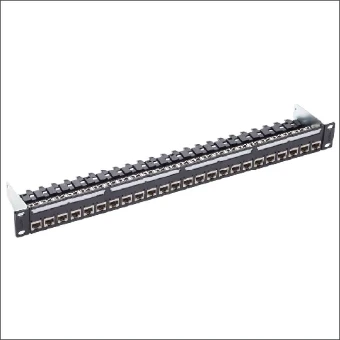 813487 REICHLE EN 19 1U PC PATCH PANEL 24XRJ45/S
