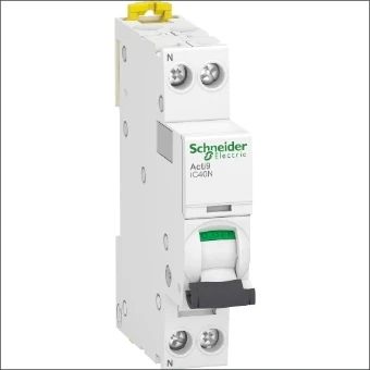 A9P54606 SCHNEIDER IC40N 1P+N C6