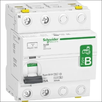 A9Z51225 SCHNEIDER ALS 25A 2P 30MA TYPE B-EV