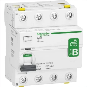 A9Z51440 SCHNEIDER ALS 40A 4P 30MA TYPE B-EV
