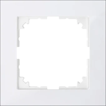 MEG4010-3619 SCHNEIDER AFDEKRAAM 1V M-PURE PW Z.LOGO