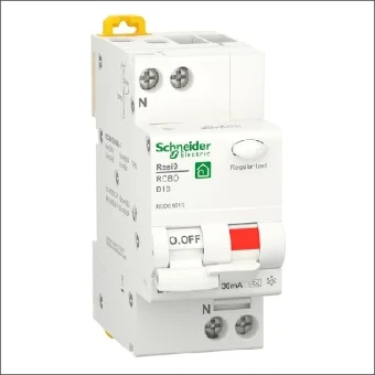 R9D01616 SCHNEIDER AARDLEK AUTOMAAT 1P+N B16 30MA