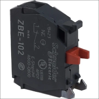 ZBE102 SCHNEIDER CONTACTELEM 1V EX KRAAG