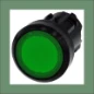 3SU1001-0AB40-0AA0-Z SIEMENS ILLUMINATED PUSHBUTTON 22 MM R