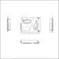  SIEMENS BACKPLANE BUS MODULE 155MM FOR