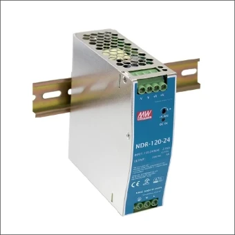 NDR-120-24 MEANWELL AC-DC SINGLE OUTPUT INDUSTRIAL