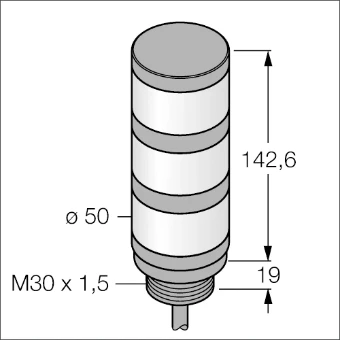 TL50GYR BANNER SIGN ZUIL LED
