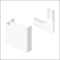  UNEX VLAKKE HOEK 70X130 PVC WT