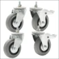  EASY ROLL ZWENKWIELEN SET 4 ST 90301