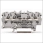 2002-1401 WAGO RAILKLEM TOPJS 4-DR 2.5MM GR